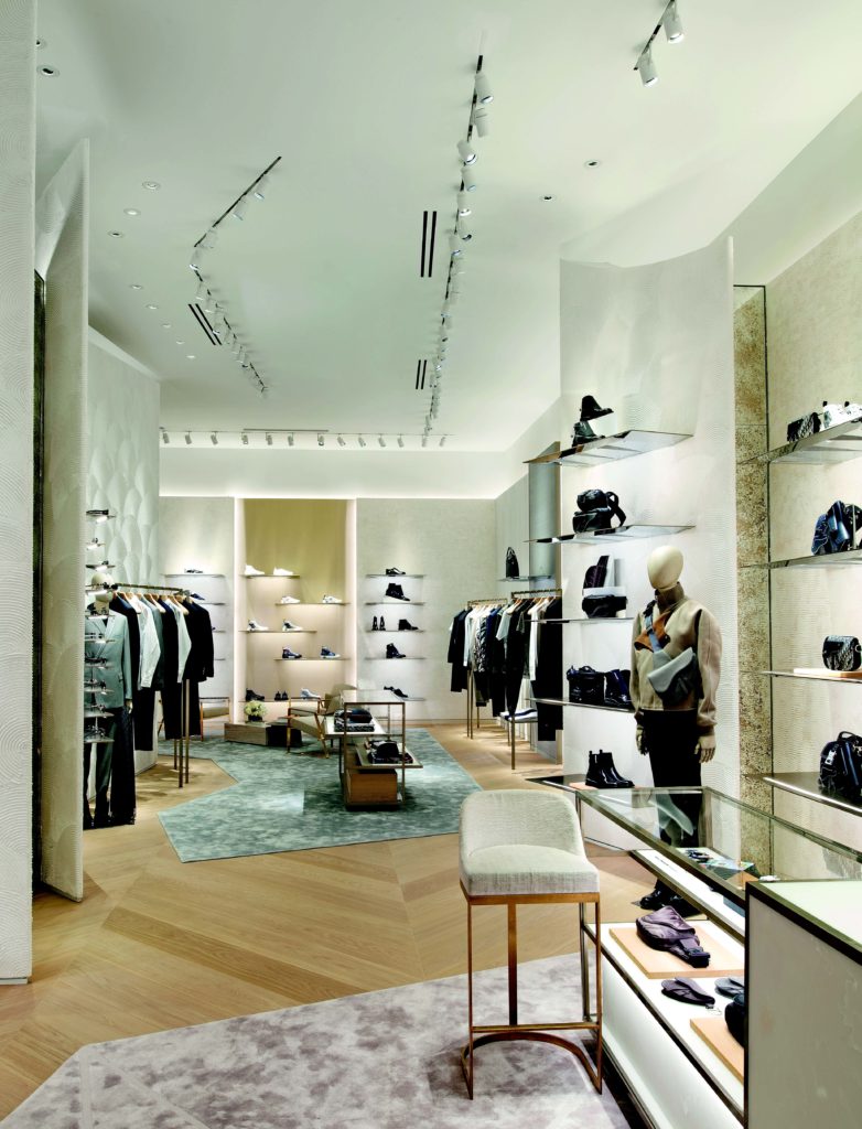 Boutique Dior de New York, à Hudson Yards.