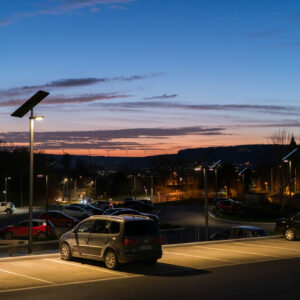 Un éclairage solaire autonome pour le parking du Centre Hospitalier de Château-Thierry
